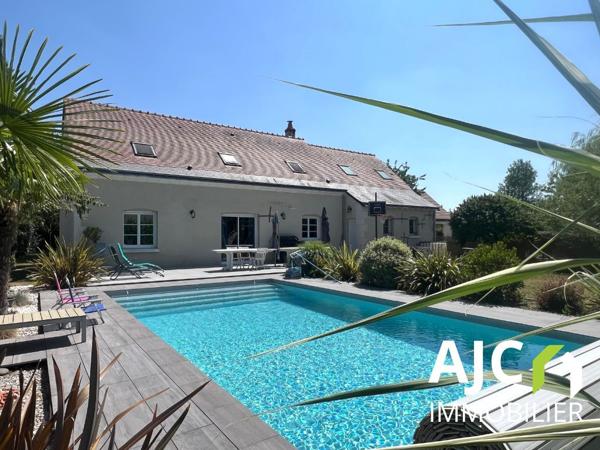 Savonnières (37510) Charmante maison familiale avec piscine