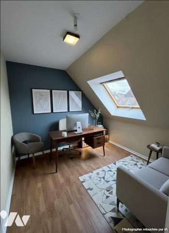 Touques - Duplex lumineux au dernier étage avec balcon et parking double – Résidence sécurisée