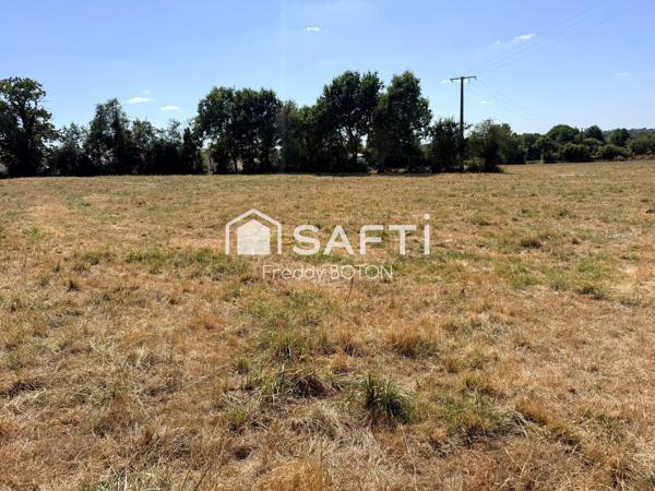 Terrain à bâtir de 1500 m² !