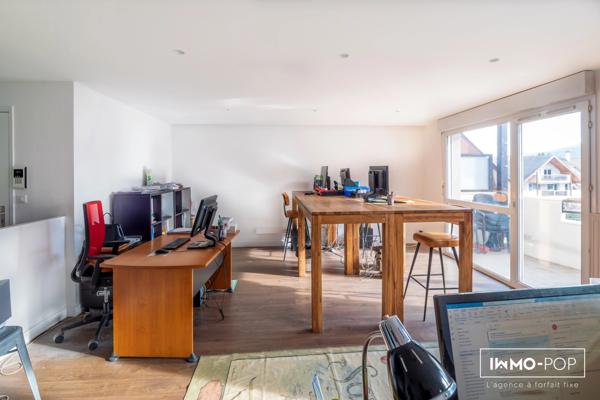 Duplex T5 de 130m2 habitable avec cave, à Annecy Le Vieux