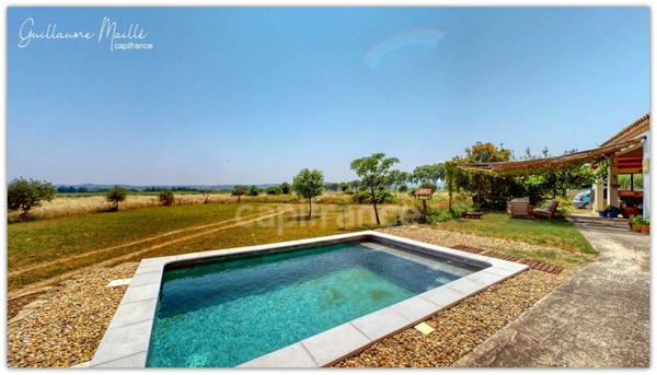 Villa 6 pièces 160m² habitable avec piscine proche de ROUJAN (34)