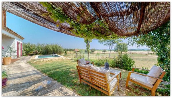 Villa 6 pièces 160m² habitable avec piscine proche de ROUJAN (34)