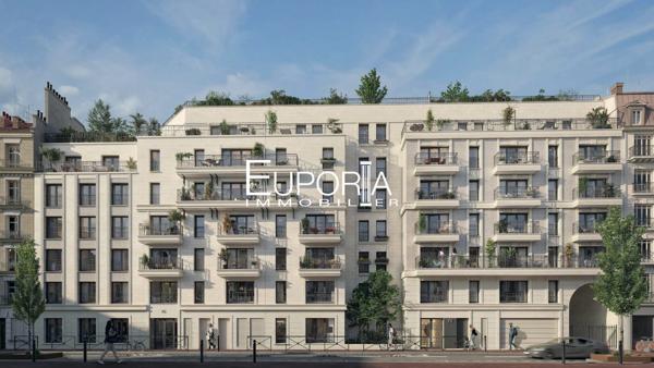 Appartement T4 de 90m² avec extérieur de 13m2 en plein centre de Levallois Perret