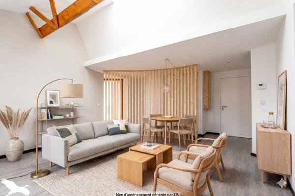 Appartement à vendre |                                       Nantes |                                        3 pièces  |  55,6 m²