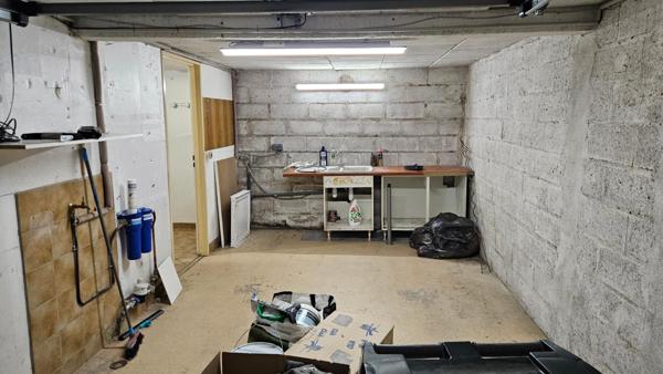 Maison avec garage et jardin