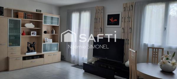 MAISON 85 m² avec terrain de 228 m² bien entretenue et bien placée