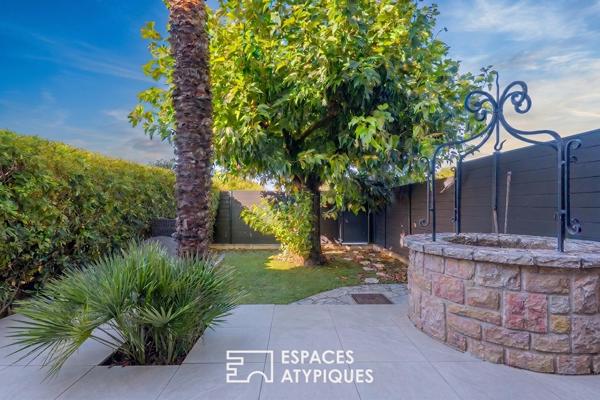 Rez-de-jardin d’exception à Mouans-Sartoux : la quiétude d’une maison, le confort de la ville