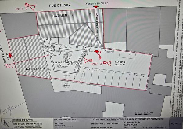 Appartement Vichy 2 pièce(s) 46 m2