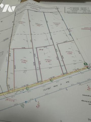 Terrains à bâtir viabilisable à vendre sur la commune de WAILLY, 3 en front à rue d'environ 629...