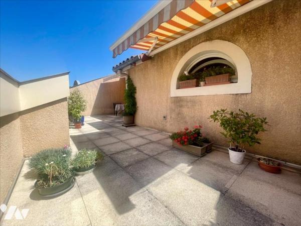 Dernier étage – 94 m² avec terrasse, garage et piscine – Valence (26000)