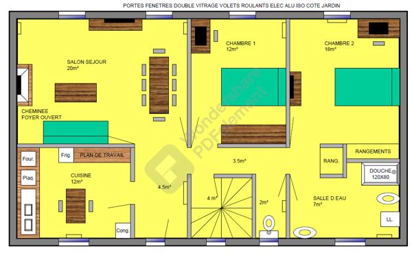 Maison 5 pièces - 162 m²