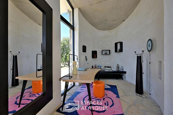 Villa d’architecte avec piscine et vue à 360°