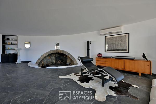 Villa d’architecte avec piscine et vue à 360°