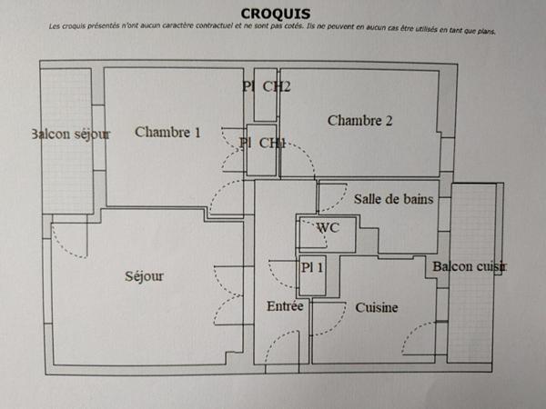 Appartement Montpellier 3 pièces ARCEAUX AGRICULTURE