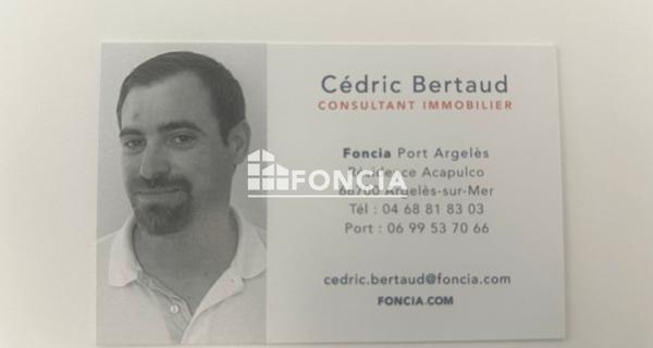 À vendre Appartement 2 pièces 34.68 m² - Argelès-sur-mer 66700