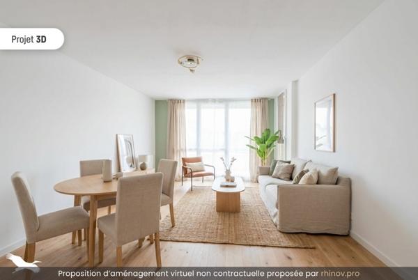 Appartement à vendre |  Achères |  3 pièces | 60 m²