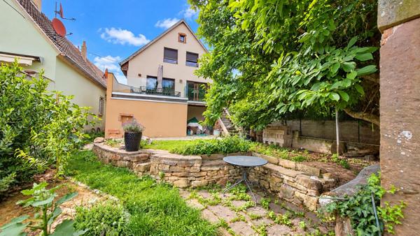 Maison de village+dépendances Niedermorschwihr