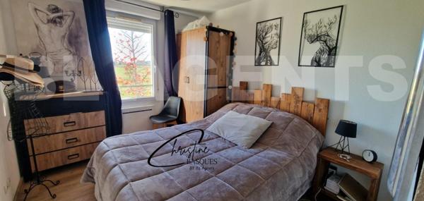 Appartement T3 de 65 m² avec deux balcons, garage fermé, piscine et salle de sport !