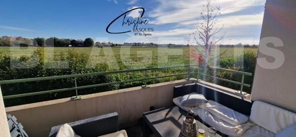 Appartement T3 de 65 m² avec deux balcons, garage fermé, piscine et salle de sport !