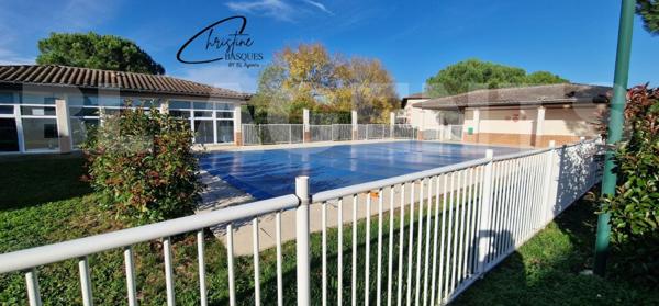 Appartement T3 de 65 m² avec deux balcons, garage fermé, piscine et salle de sport !