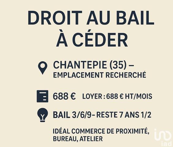 Droit au bail à vendre 35 m² Chantepie
