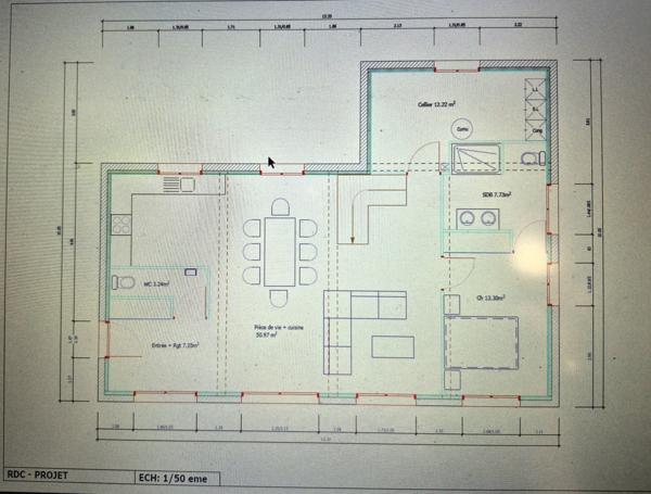 Morlaàs (64160) Maison à rénover de 138 m2 - Ouillon