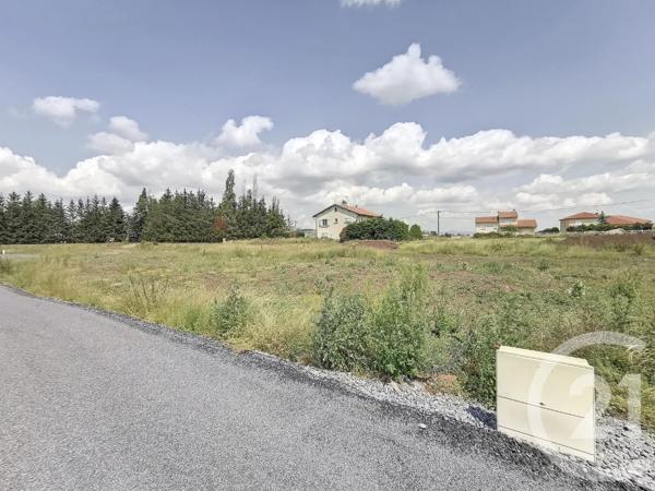 terrain à vendre  816 m2 ST CHRISTOPHE SUR DOLAISON - 43