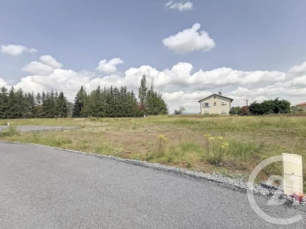 terrain à vendre  816 m2 ST CHRISTOPHE SUR DOLAISON - 43