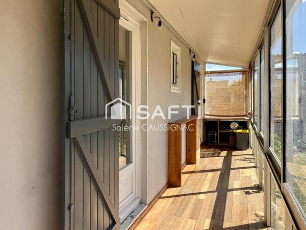 Maison de plain pied  avec dépendance dans quartier résidentiel