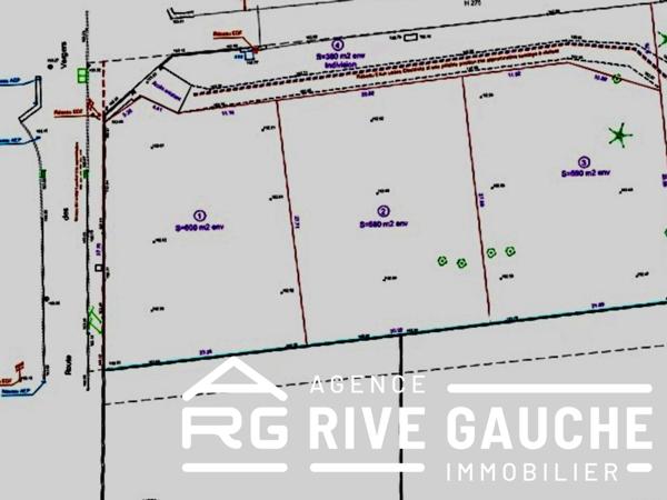 Saint-Rambert-d'Albon (26140) Terrain à bâtir – 580 m² – Saint-Rambert-d’Albon – 76 000 €