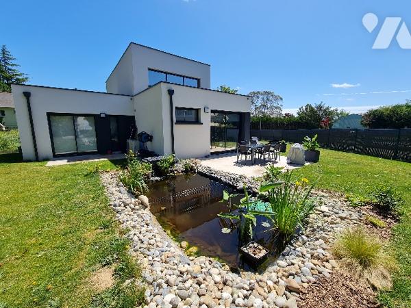 PLEUMELEUC contemporaine 2019 sud-ouest 142m²hab terrain 637m² 5 chbres garage belles prestations