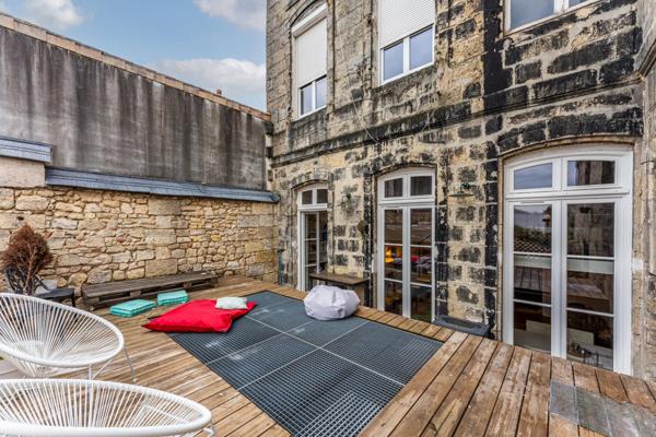 Bordeaux Chartrons, appartement avec terrasse