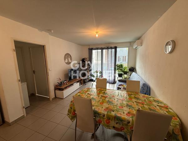 Appartement F2 avec terrasse et parking, EXCLUSIVITE - A vendre à PERPIGNAN (66000) quartier GARE