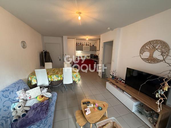 Appartement F2 avec terrasse et parking, EXCLUSIVITE - A vendre à PERPIGNAN (66000) quartier GARE