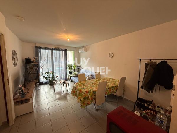 Appartement F2 avec terrasse et parking, EXCLUSIVITE - A vendre à PERPIGNAN (66000) quartier GARE