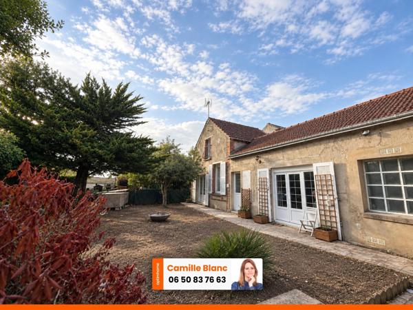🏡 Maison 3 pièces avec jardin, garage et beau potentiel – Chartres Saint-Chéron