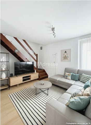 NANTEUIL-LÈS-MEAUX ? F3 DUPLEX ATYPIQUE AVEC PARKING COUVERT ET CAVE