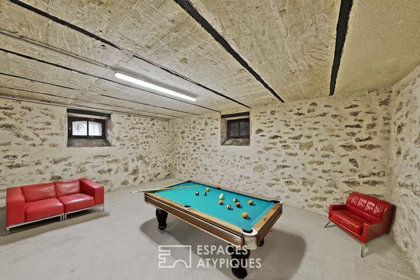 Duplex de caractère dans une meulière Art Nouveau