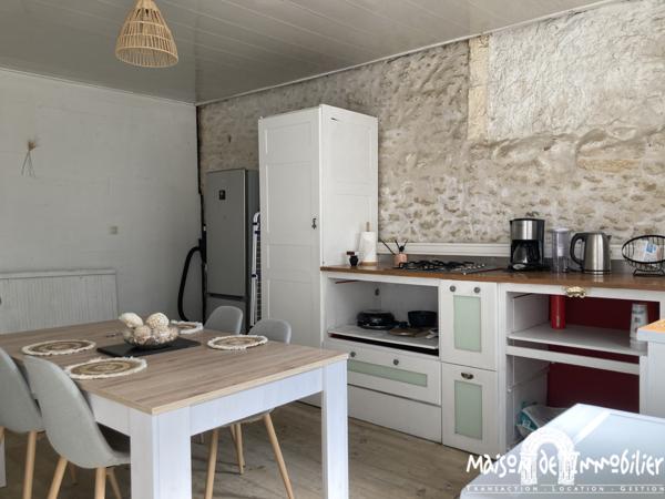 Location Maison de ville meublée - 70m² - 3 pièces - COGNAC Hypercentre
