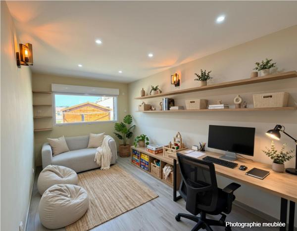 Maison contemporaine de plain-pied de 2014 Le confort clé en main !