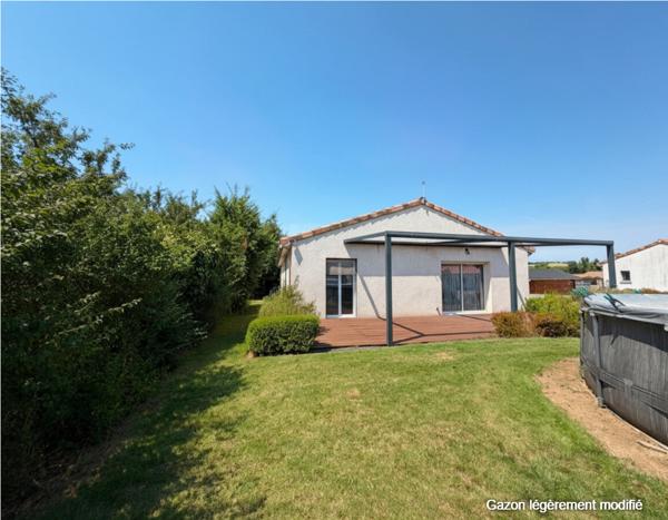 Maison contemporaine de plain-pied de 2014 Le confort clé en main !