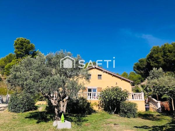 Ensuès Côte Bleue secteur calme et champêtre : jolie maison T4 entre mer et village