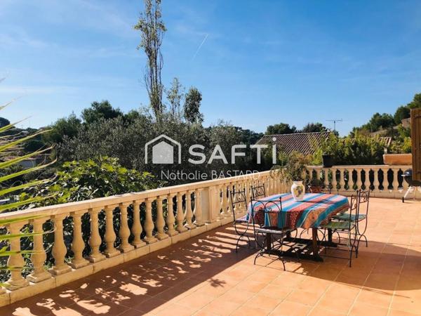 Ensuès Côte Bleue secteur calme et champêtre : jolie maison T4 entre mer et village