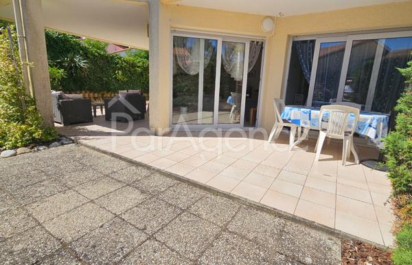 Appartement 3 pièces avec jardin privatif