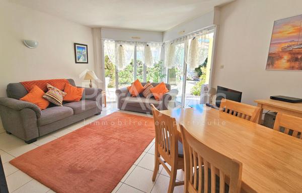 Appartement 3 pièces avec jardin privatif