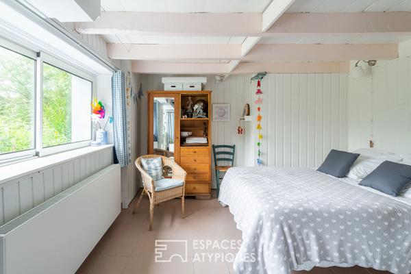 Atypique et authentique : maison en pierre avec vue sur l’eau à Baden