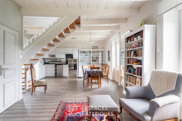 Atypique et authentique : maison en pierre avec vue sur l’eau à Baden