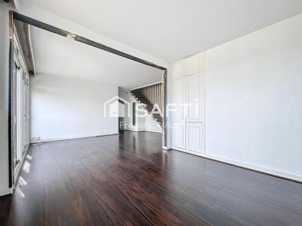 3 pièces 60 m² + terrasse exceptionnelle