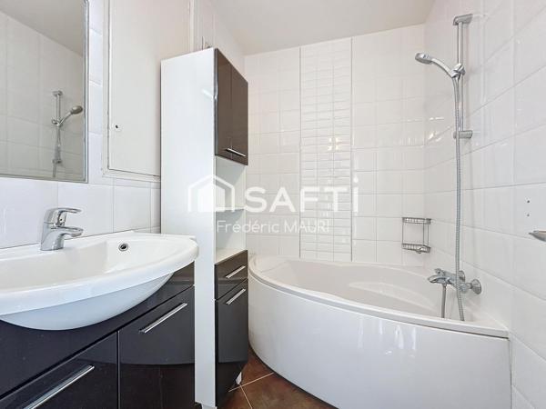 3 pièces 60 m² + terrasse exceptionnelle