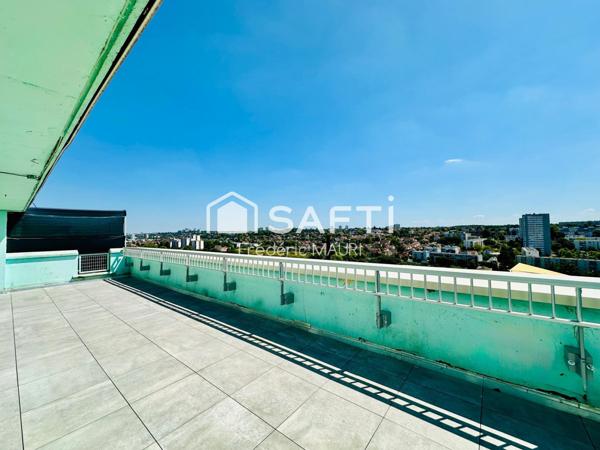 3 pièces 60 m² + terrasse exceptionnelle